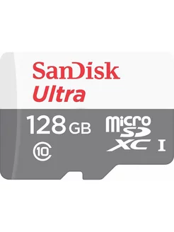 Карта памяти 128 MicroSD ГБ Ultra Light 100 Mbs